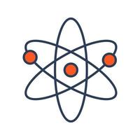 Atomic Structure Vector Icon