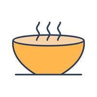 Hot Soup Vector Icon
