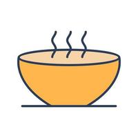 Hot Soup Vector Icon