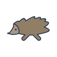 Hedgehog Vector Icon