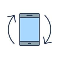 Auto rotation Vector Icon