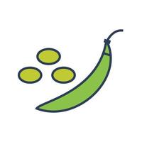 Peas Vector Icon
