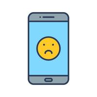 Sad Face Vector Icon