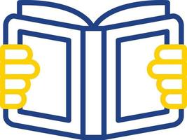 Reading Vector Icon Design