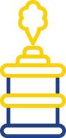 Tear Gas Vector Icon Design