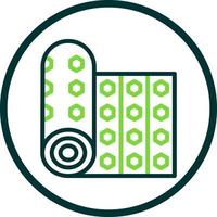 Sleeping Mat Vector Icon Design
