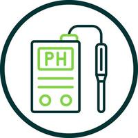 diseño de icono de vector de ph