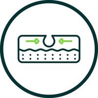 Pores Vector Icon Design