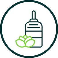 Essential Oil Vector Icon Design