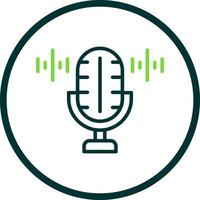 Voice Recorder Vector Icon Design