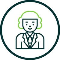 Judge Vector Icon Design