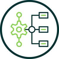 Workflow Vector Icon Design