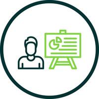 Presentation Vector Icon Design
