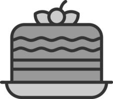 Cake Vector Icon Design