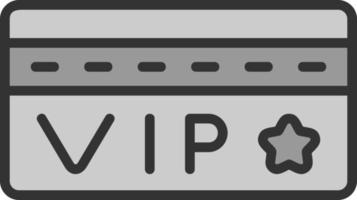 diseño de icono de vector de tarjeta vip