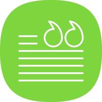 Quotation Vector Icon Design