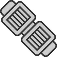 Sandwich Press Vector Icon Design