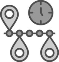 Timeline Vector Icon Design