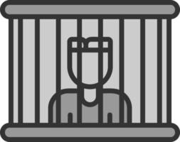 Prisoner Vector Icon Design