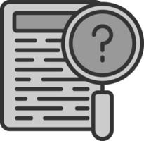 Evidence Vector Icon Design