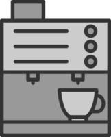 Coffee Machine Vector Icon Design