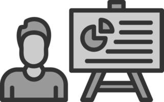 Presentation Vector Icon Design