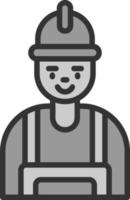 Builder Vector Icon Design