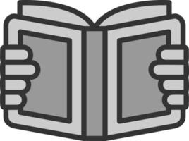 Reading Vector Icon Design