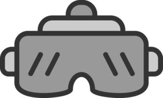 Vr Glasses Vector Icon Design
