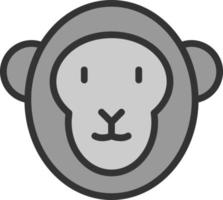 Monkey Vector Icon Design