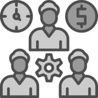 Management Vector Icon Design