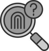 Evidence Vector Icon Design