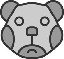 Bear Vector Icon Design