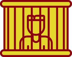 Prisoner Vector Icon Design