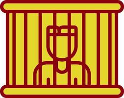 Prisoner Vector Icon Design