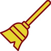 Broom Vector Icon Design