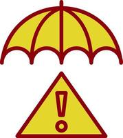 Risk Vector Icon Design