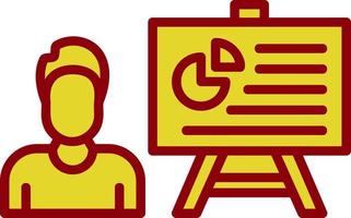 Presentation Vector Icon Design
