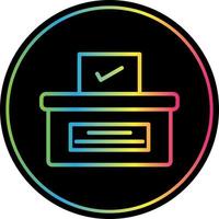 diseño de icono de vector de votación