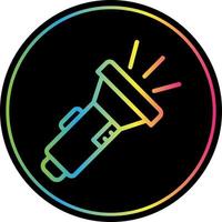 Flashlight Vector Icon Design