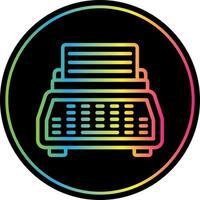 Typing Vector Icon Design