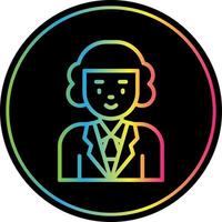 Judge Vector Icon Design