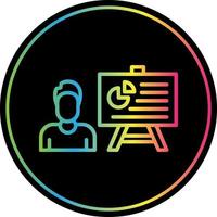 Presentation Vector Icon Design