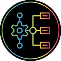 Workflow Vector Icon Design