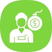 Debt Vector Icon Design