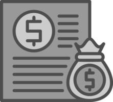 Budget Vector Icon Design