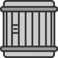 Jail Vector Icon Design