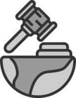 Global Laws Vector Icon Design