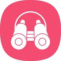 Binocular Vector Icon Design