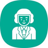 Judge Vector Icon Design